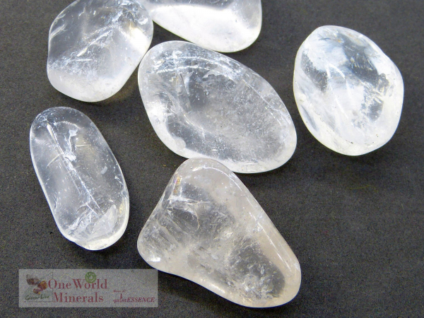 Bergkristall aus dem Himalaya Trommelstein, 200g Pack